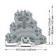 Złączka 4-piętrowa L/L/L/PE 2,5mm2 WAGO 2002-4157 -zdjęcie numer 3