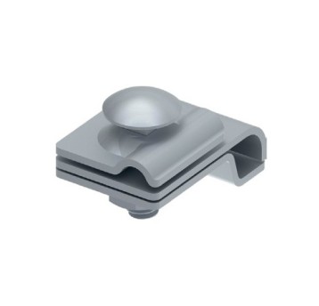 114112 Złącze rynnowe 1 śrubowe StZn GROMTOR