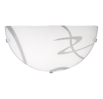 1817 Kinkiet Soley 1xE27 biało/przeźr. RABALUX