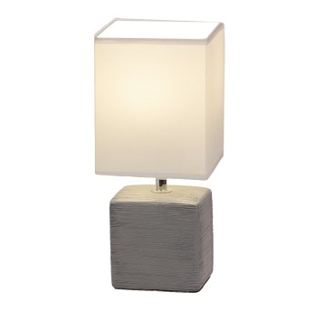 4458 Lampka stołowa Orlando E14 popielaty RABALUX