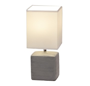4458 Lampka stołowa Orlando E14 popielaty RABALUX
