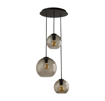 7641 VETRO II 3xE27 czarna NOWODVORSKI