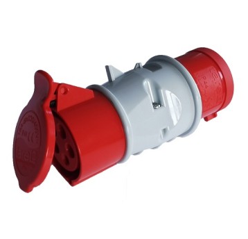 Adapter IP44 wt.16A/5P + gn.32A/5P TAREL 601