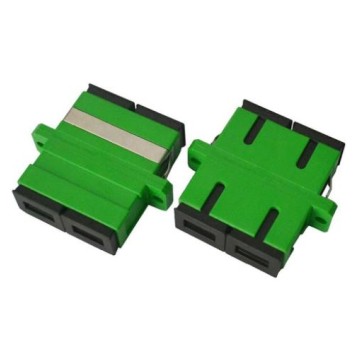 Adapter SM SC/APC duplex, przezroczysty ISP 101828