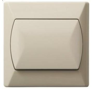 AKCENT beż ŁP-1A/01 łącznik pojedynczy OSPEL