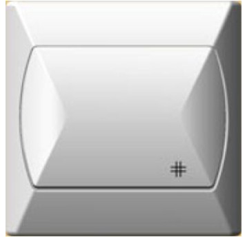 AKCENT biały ŁP-4A łącznik krzyżowy OSPEL