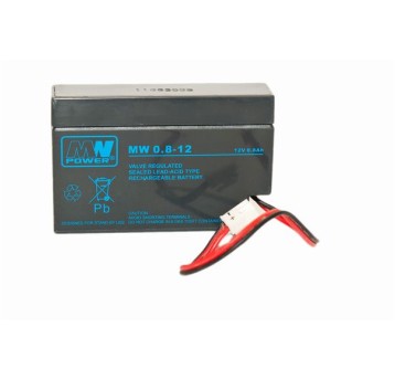 Akumulator AGM 12V/ 0,8Ah MW 0,8-12 MWpower