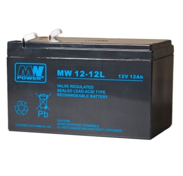 Akumulator AGM 12V/12Ah MW 12-12L MWp 112762