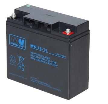 Akumulator AGM 12V/18Ah MWP 18-12 MWpower 123515
