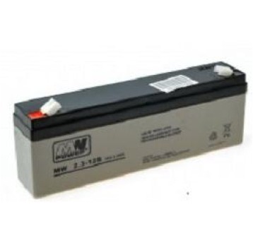Akumulator AGM 12V/ 2,3Ah MWS 2,3-12 MWp 117651