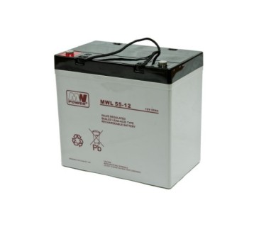 Akumulator AGM 12V/55Ah MWL 55-12 MWp 125991