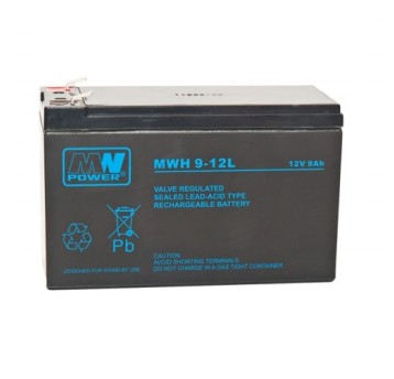 Akumulator AGM 12V/ 9Ah MWH 9-12L MWp 207469