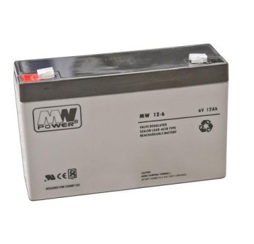 Akumulator AGM 6V/12Ah MW 12-6 MWpower 207179