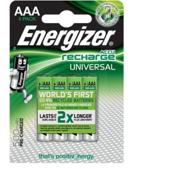 Akumulator R03 500mAh ENERGIZER Universal (4szt)