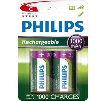 Akumulator R14 3000mAh NiMH Philips