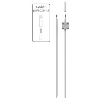 AN-KOM Uziom składany komplet 3m fi16 2x1500