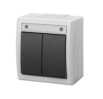 AQUANT 2K IP55 szary Łącznik świecz. EP-Na 5002-10