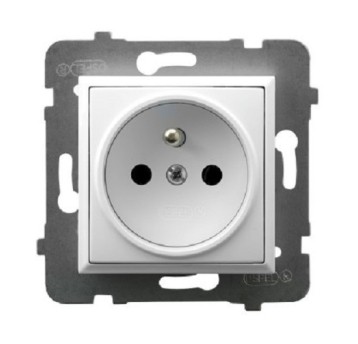 ARIA biały GP-1UZ/m/00 Gniazdo poj. zu. OSPEL