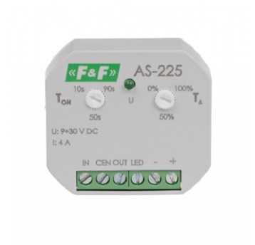 AS-225 Sterownik kaskadowy - schodowy 9-30V DC F&F