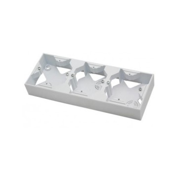 AS biały PNP-3G/00 Puszka natynkowa 3-krot. OSPEL