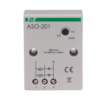 Automat schodowy ASO-201 16A 230V n/t F&F