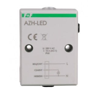 Automat zmierzchowy AZH-LED 10A IP65 230V n/t F&F