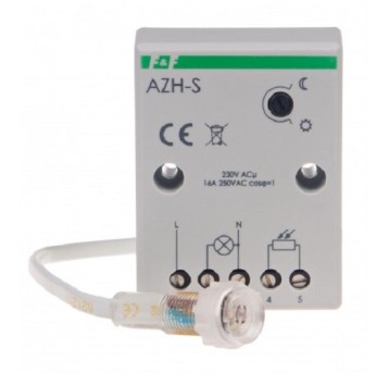 Automat zmierzchowy AZH-S 16A 230V sonda fi10 F&F