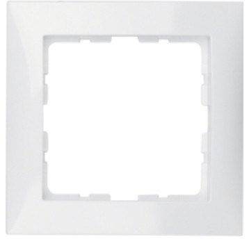 B.Kwadrat biały 5310118989 Ramka 1-kr. BERKER