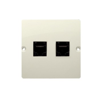 BASIC beż BMF52.02/12 2xRJ45 KONTAKT