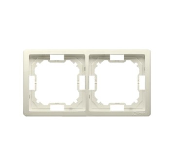 BASIC beż BMR2/12 Ramka 2-kr. KONTAKT