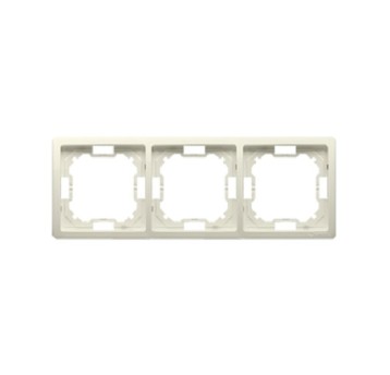 BASIC beż BMR3/12 Ramka 3-kr. KONTAKT