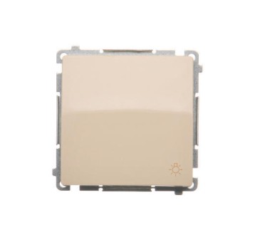 BASIC beż BMS1.01/12 Przycisk światło KONTAKT