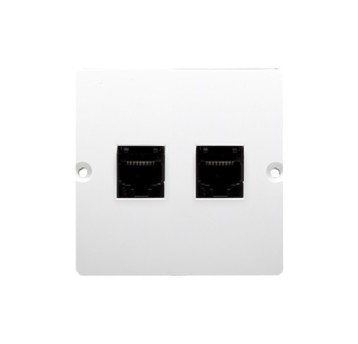 BASIC biały BMF52.02/11 2xRJ45 kat.5 KONTAKT