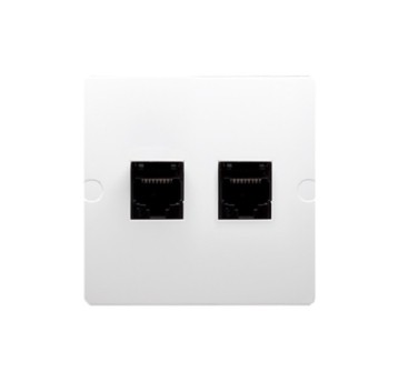BASIC biały BMF5T.02/11 RJ45+RJ11 KONTAKT