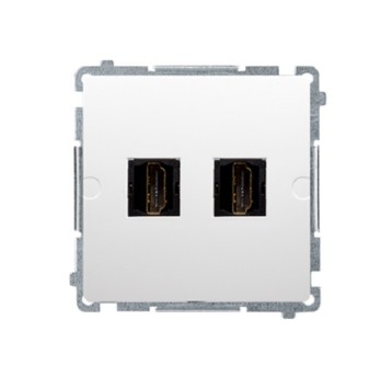 BASIC biały BMGHDMI2.01/11 Gn. 2xHDMI KONTAKT
