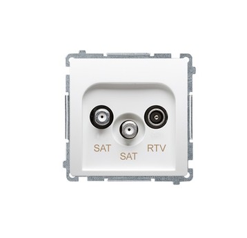 BASIC biały BMZAR+SAT3.1-P2.01/11 2xSAT+TV