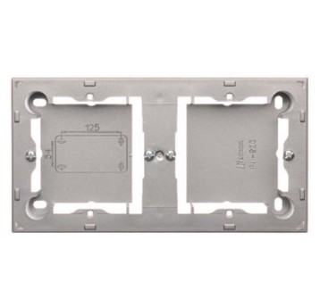 BASIC stal inox MPN2/21 Puszka n/t 2x KONTAKT