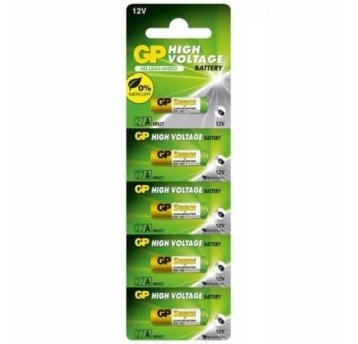 Bateria 27A 12V GP blister B5 (5szt) 011504
