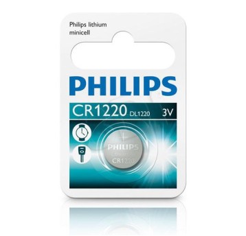 Bateria CR1220 PHILIPS 3V litowa 106109