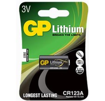 Bateria CR123A litowa 3V GP (1szt)