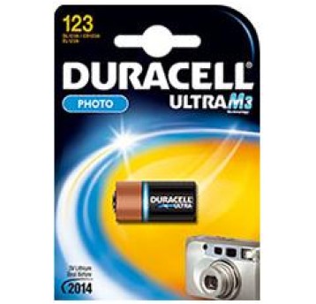 Bateria CR123A ULTRA (DL123A) B1 DURACELL (1szt)