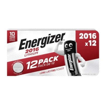 Bateria CR2016 B12 ENERGIZER 3V litowa (12szt)