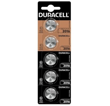 Bateria CR2016 DURACELL (DL2016) litowa 3V (5szt)