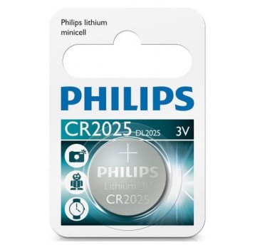Bateria CR2025 B1 PHILIPS 3V litowa 106178