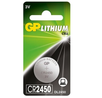 Bateria CR2450 GP 3V litowa