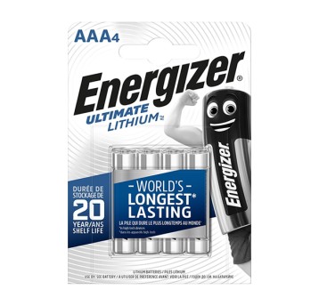 Bateria ENERGIZER LITHIUM AAA R03 B4 (4szt)