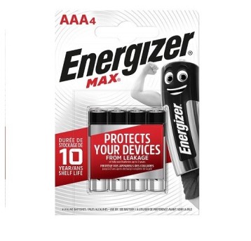 Bateria ENERGIZER MAX LR03 B4 / 438147 (4szt) PRO