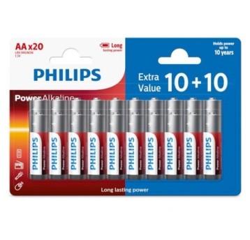 Bateria POWER Alkaline LR6/B10 ! Philips (10szt)