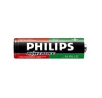 Bateria POWER Alkaline LR6 tacka/folia Philips