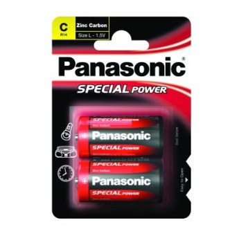 Bateria R14 blister PANASONIC B2 (2szt)